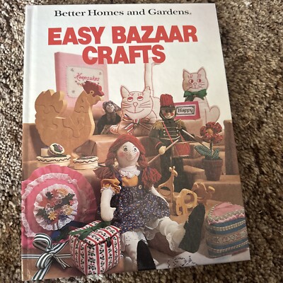 Easy Bazaar Crafts Better Homes And Gardens Softcover VTG 1983-image