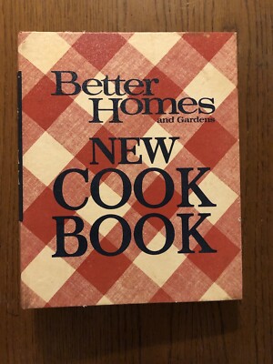Better Homes And Gardens Cook Book ( Vintage 1968 Meredith Press Corporation)-image