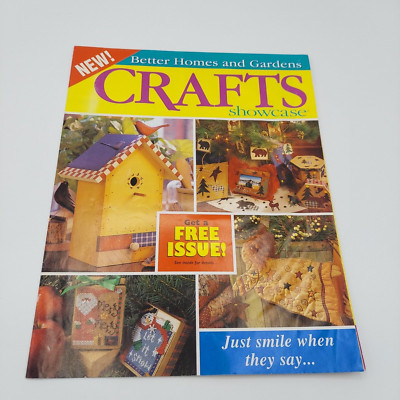 Better Homes and Gardens Crafts Showcase Brochure from 1998-image