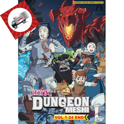 Anime DVD Dungeon Meshi Complete TV Series Vol.1-24 End English Dubbed-image