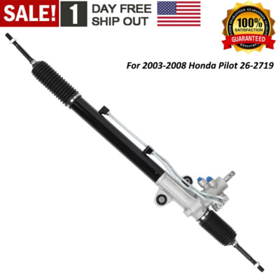 Complete Power Steering Rack and Pinion -For Honda Pilot 2003-2008 3.5L 26-2719-image