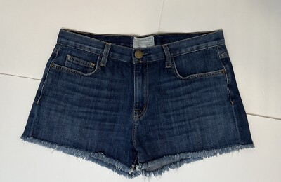 *Current Elliot*The Boyfriend Short•In Love•Raw Hem Denim Shorts•Sz. 27•USA MADE-image