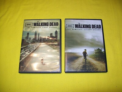THE WALKING DEAD THE COMPLETE FIRST & SECOND SEASON ONE & TWO 1 & 2 DVD-image
