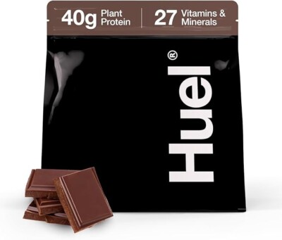 Huel Black Chocolate – 40g Vegan Protein, Complete Meal, 17 Servings (exp 08/25)-image