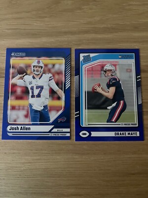 2024 Donruss NFL Football Blue Press Proofs Complete Your Set Pick Your Card-image