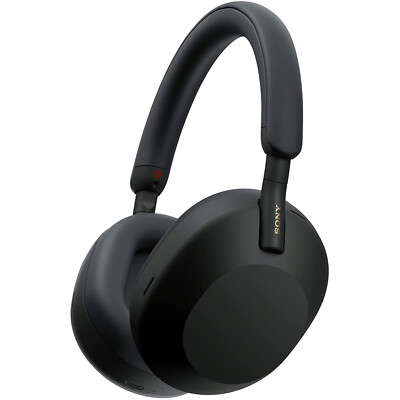 Sony WH-1000XM5 Wireless Industry Leading Noise Canceling Headphones, Black-image