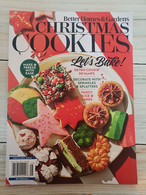 Better Homes & Gardens Christmas Cookies December 2022 Magazine Fancy Slice-image