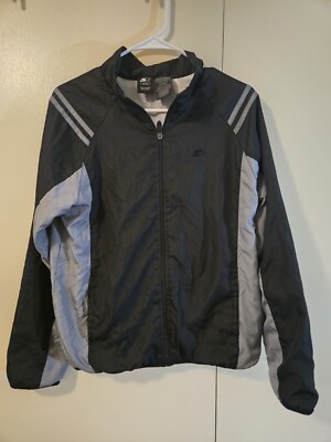 Vintage Starter Jacket Boys 2XL Black Y2K Track Windbreaker Mesh Lined Full Zip-image