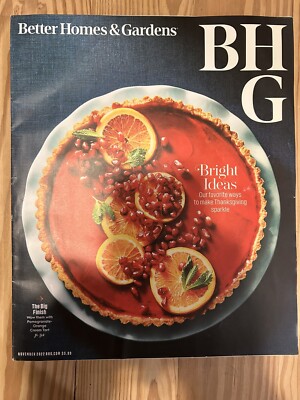 Better Homes & Gardens Magazine November 2022 Bright Ideas-image
