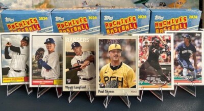 2024 Topps Archives - BASE SINGLES...You Pick & Complete Your Set! #1-300-image