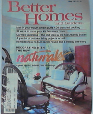 Better Homes & Gardens Magazine May 1981-image