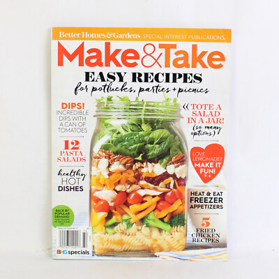 Better Homes & Gardens Make & Take Easy Recipes Special Interest Magazine 2017-image