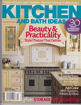 Kitchen & Bath Ideas Better Homes & Gardens Special Interest  Nov/Dec  2006-image