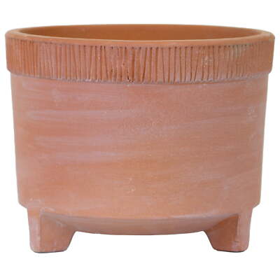 Better Homes & Gardens 10in Ellington Clay Planter, Terracotta-image