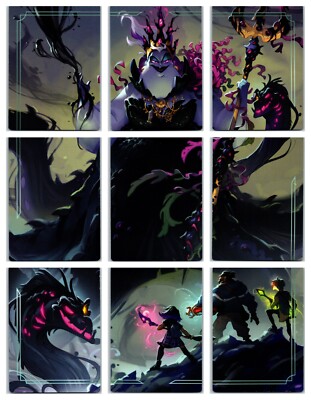 Ursula's Return 9 Card Puzzle Complete Set Disney Lorcana Ursula-image