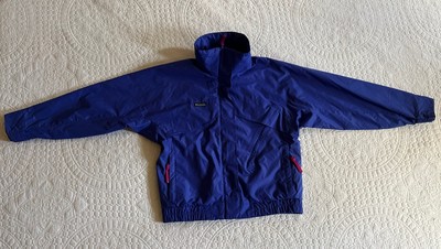 Vintage Columbia Sportswear Womens L Blue/pink Whirlibird Radial Sleeve Jacket-image