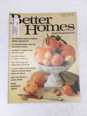 *Vintage/Incomplete* Lot of 9 BETTER HOMES AND GARDENS (1965)-image