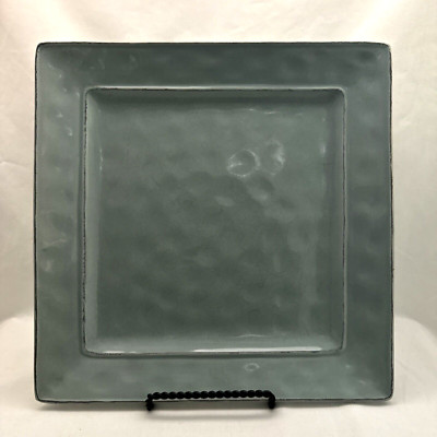 Pier 1 Martillo Mist (Light Gray) Dinner Plate 10 1/8