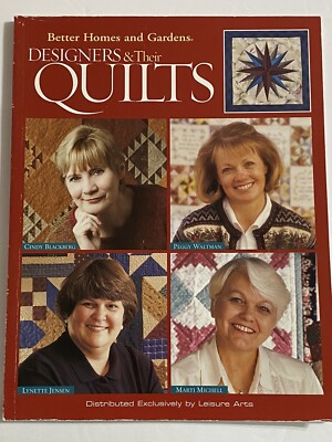 Better Homes & Gardens “Designers & Their Quilts” 129 Pages Leisure Arts-image