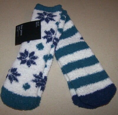 LOT OF 2 PAIR SOCKS FREE PRESS LEG WEAR BUTTERY SOFT COZY SOCKS  SZ ONE SIZE -image