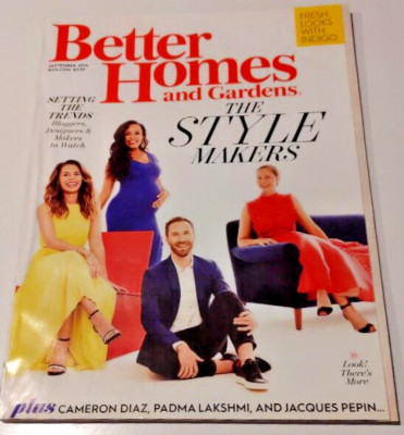 Back Issue of Better Homes & Gardens Magazine, Sept 2016 – in good condition-image