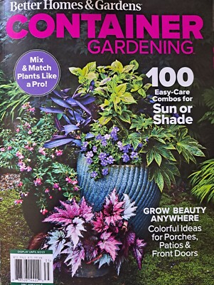 Container Gardening- Better Homes & Gardens Magazine- BRAND NEW-image