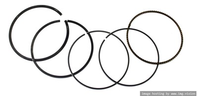 Namura .060 Over Bore Piston Rings for Honda 1995-2003 Foreman 400 87.5mm NEW-image