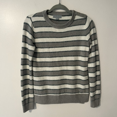 Barefoot Dreams CozyChic Lite Women's Size XS Lurex Stripe Sweater Pullover-image