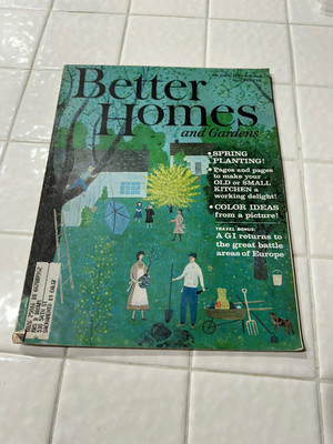 1961 April magazine Better Homes And Gardens Spring Planting Kitchens-image
