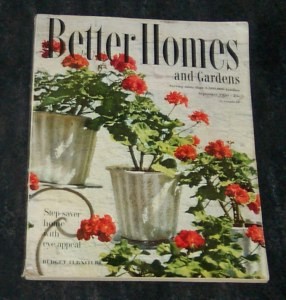 September, 1950 Better Homes and Gardens  Dread Elm Diseases  Cookie Jar Parade-image