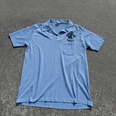 Vintage 80s Kona Hawaii Fair Wind Polo Shirt-image