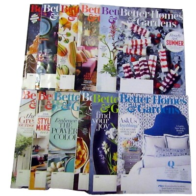 Better Homes & Gardens 12 Issue Lot 2021-image