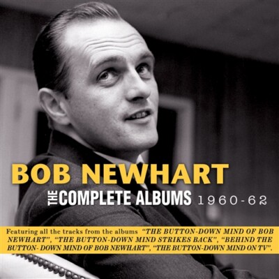 BOB NEWHART - 4 COMPLETE ALBUMS 1960-62 New Sealed Audio 2 CD Button Down Mind-image