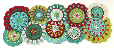 Pier one Pier 1 beaded table runner (fs82)-image