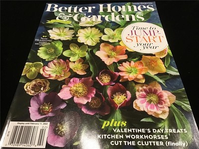 Better Homes and Gardens Magazine Jan/Feb 2022 Time To Jump Start Your Year-image