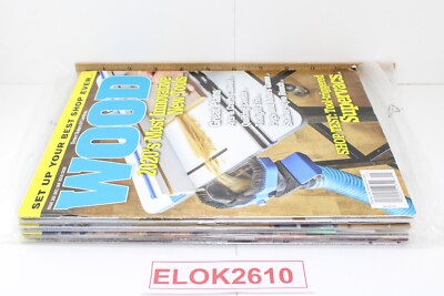 (6) WOOD MAGAZINE Better Homes and Gardens 2020 Missing March Excellent -image