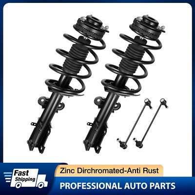For 2008-2020 Dodge Grand Caravan Town & Country 4pcs Front Struts w/Sway bar-image