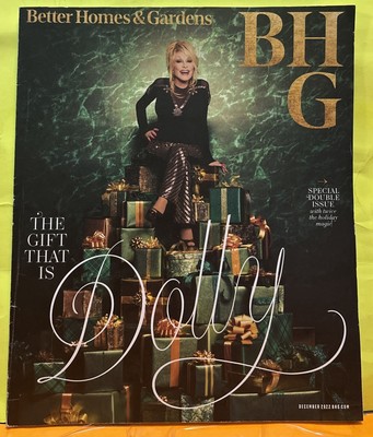 Dolly Parton Better Homes & and Gardens Magazine December 2022 Special Issue NEW-image