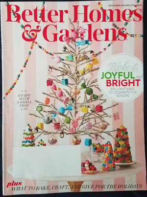 Better Homes and Gardens December 2018: Holiday Season Ideas, Food, Candy, etc-image