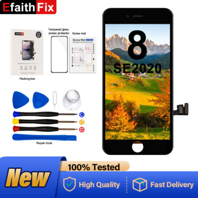 New For iPhone 8 / SE 2020 /Plus LCD Display Complete Screen Replacement Kit Lot-image
