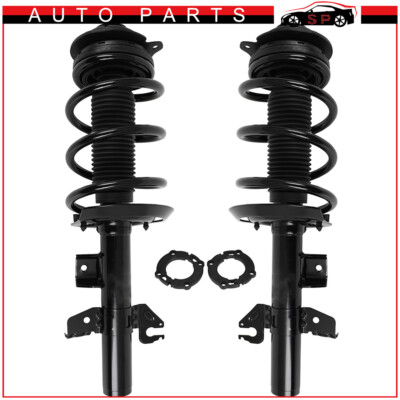 For 2014-2018 Jeep Cherokee AWD Front Complete Struts With Coil Springs-image