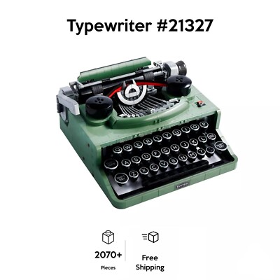 NEW Typewriter 21327 - High Quality Building Bricks Toy Complete Set-image