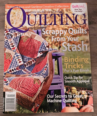 Better Homes & Gardens American Patchwork & Quilting Magazine October 2008-image