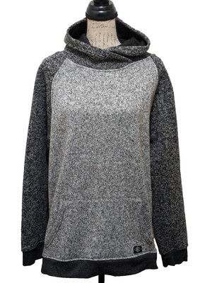 BKC Hoodie  XL  Gray Charcoal Heather  Kangaroo Pocket  Athleisure Cabin Core-image