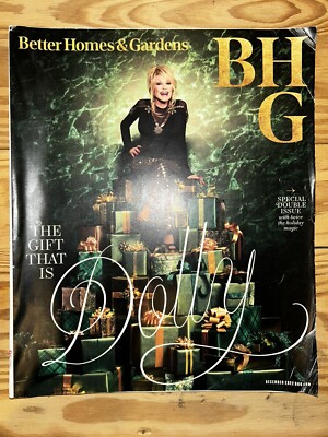 Better Homes & Gardens Magazine December 2022 Dolly Parton-image