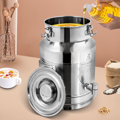 Better Homes & Gardens 15L Beverage Dispenser with A Spigot 304 Stainless Steel-image