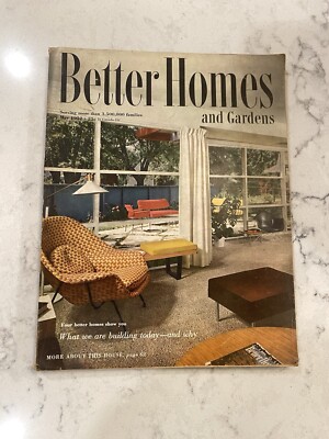 1952 MAY BETTER HOMES AND GARDENS MAGAZINE - FOUR BETTER HOMES COVER-image