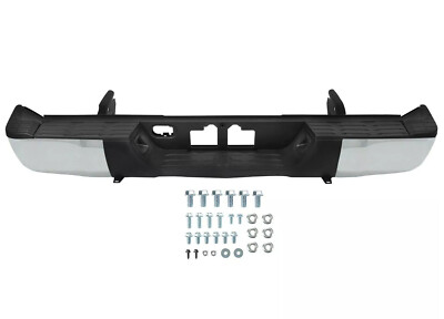 For Toyota Tundra 2014-2021 Rear Step Bumper New Chrome Steel Assembly Complete-image