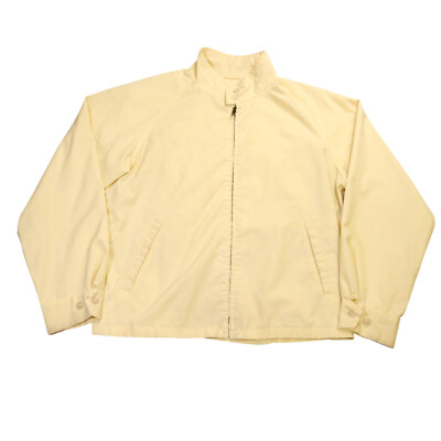 VTG 60s Woolrich Jacket Mens Large Long Sleeve Pockets Nylon Zip USA Outdoor-image