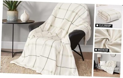  Palmdale White with Plaid 50